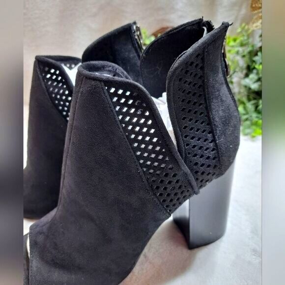 Yoki Friday Suede black Boots Sz 8 - Picture 4 of 8